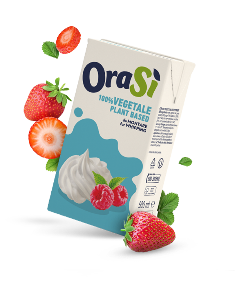 Nata para montar 500ml - OraSì Vegetale