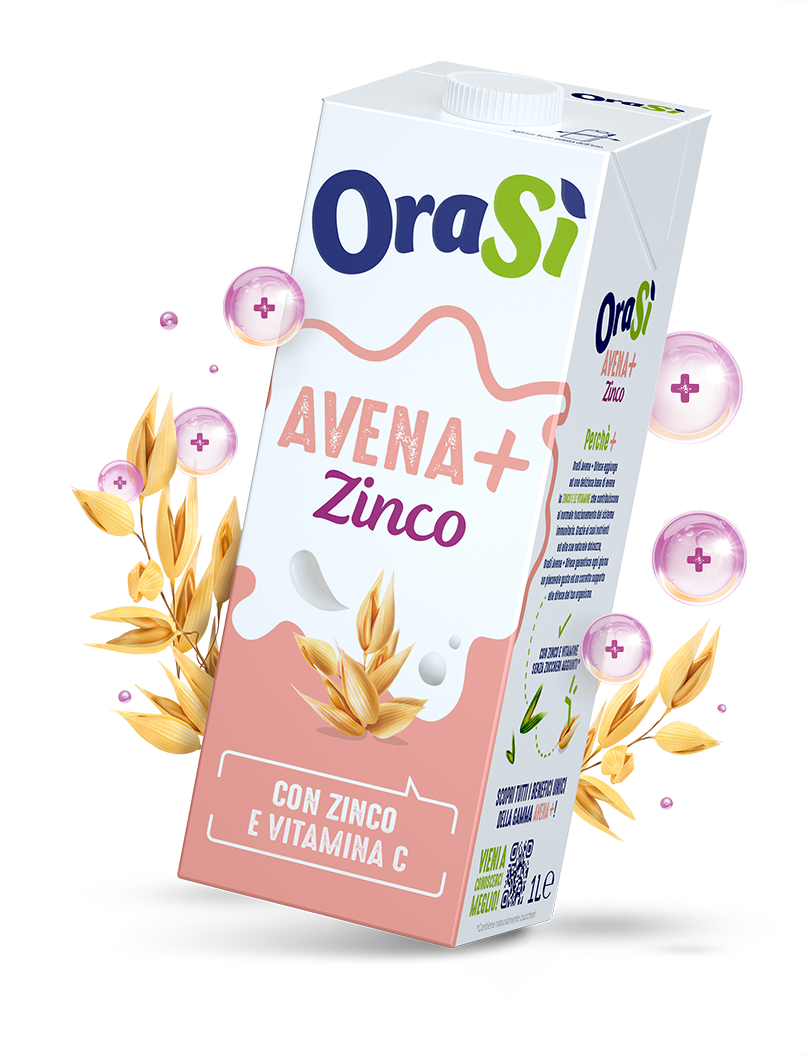 Bevanda di Avena con zinco e vitamina C