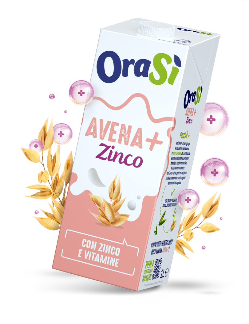 Bevanda di Avena con zinco e vitamine